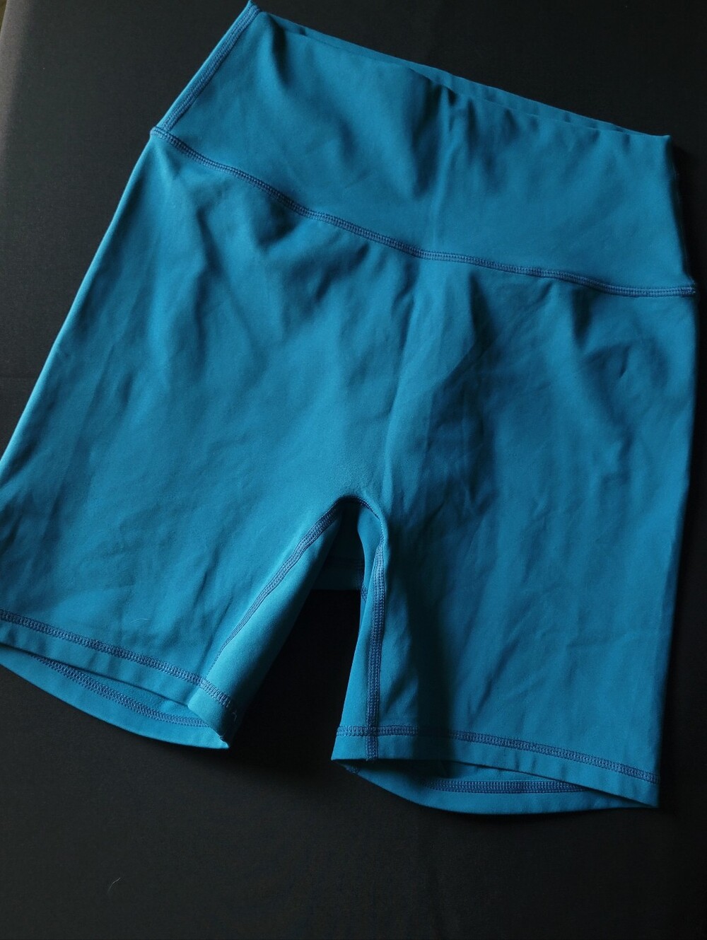 Vital Apparel Ocean Blue Biker Shorts Size M